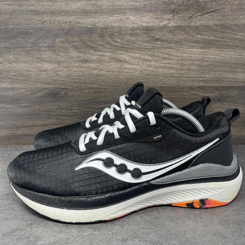 Saucony Freedom Crossport Shoes Womens Sz 10.5 Black Sneakers Running